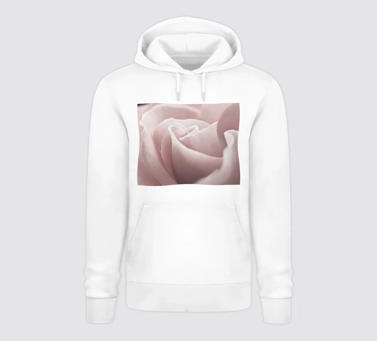 Elegante flor de rosa - Suave y atemporal sudadera con capucha de Whole©