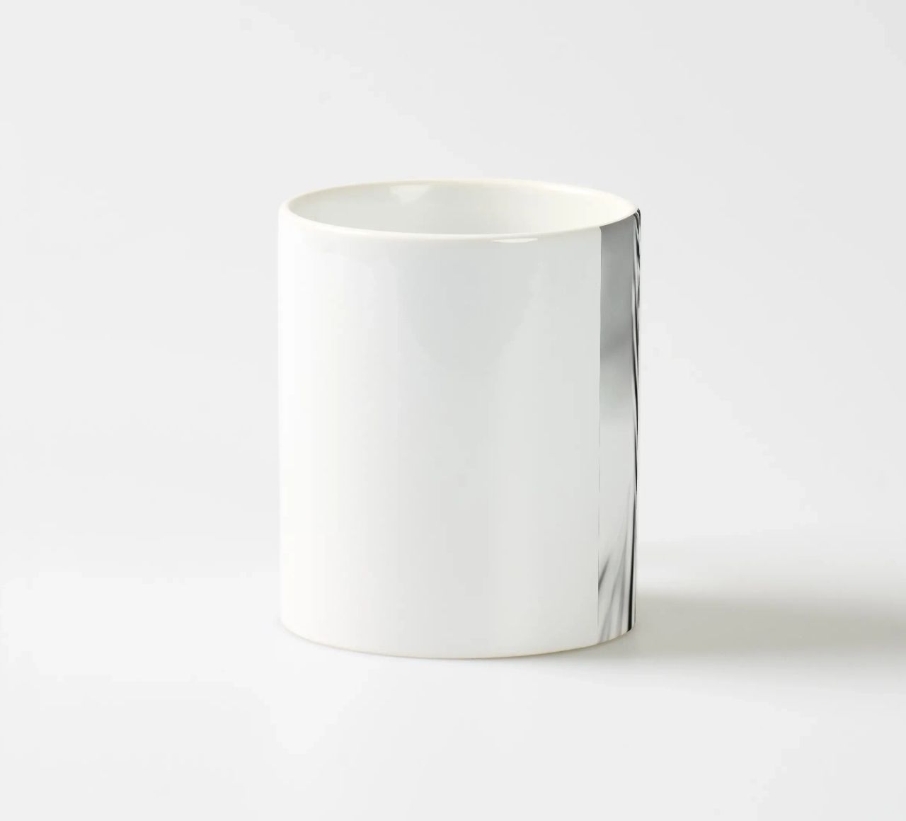 Zebra close-up art - Design moderno in bianco e nero tazza in ceramica da Whole©