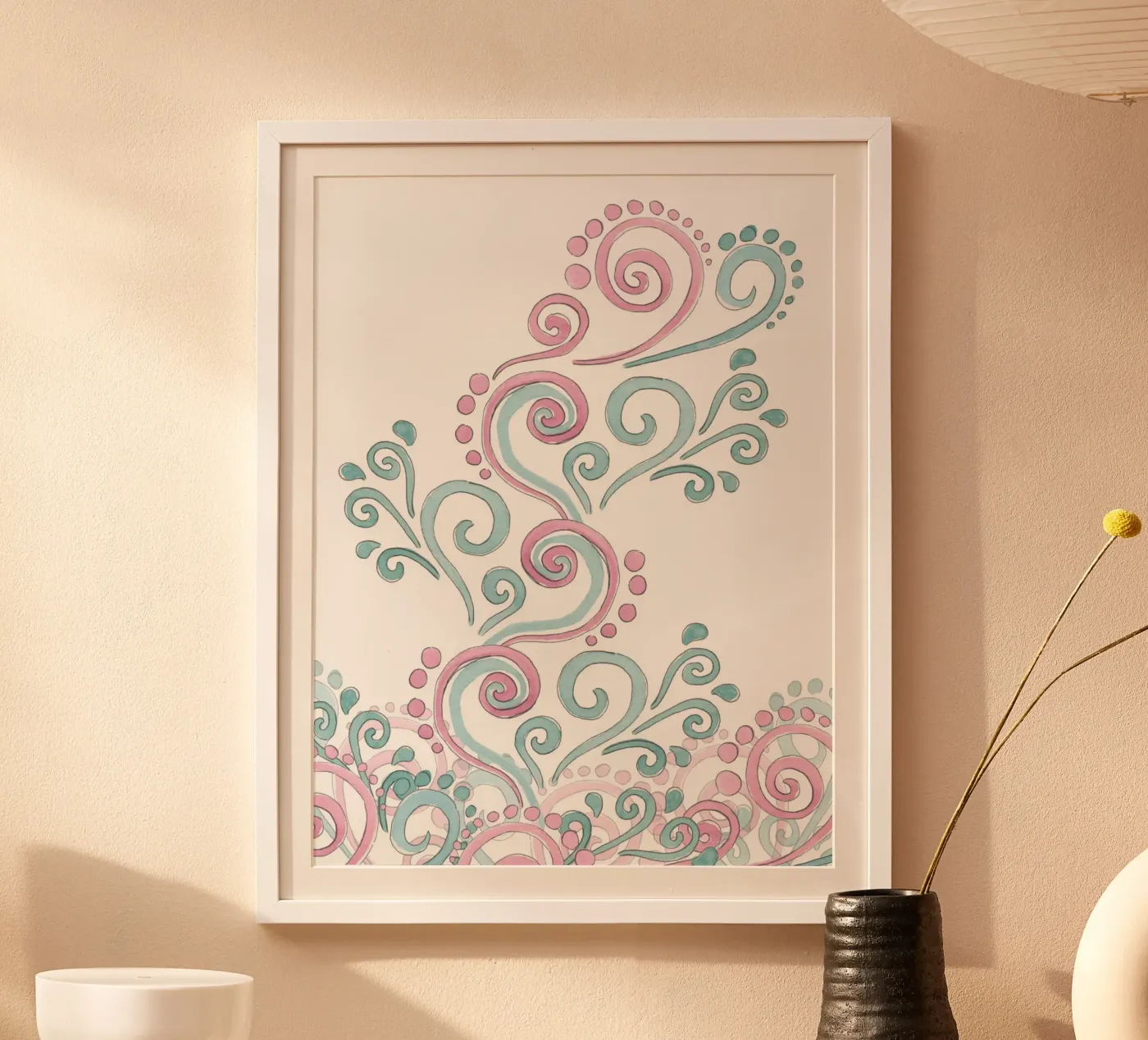 Herzflow poster by Phine-Art