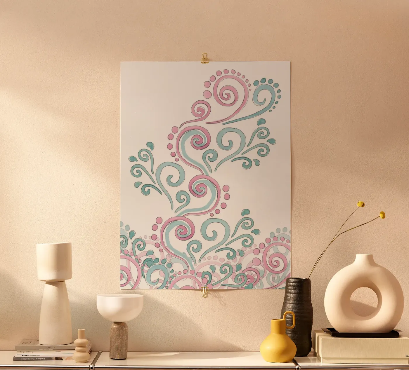 Herzflow poster by Phine-Art