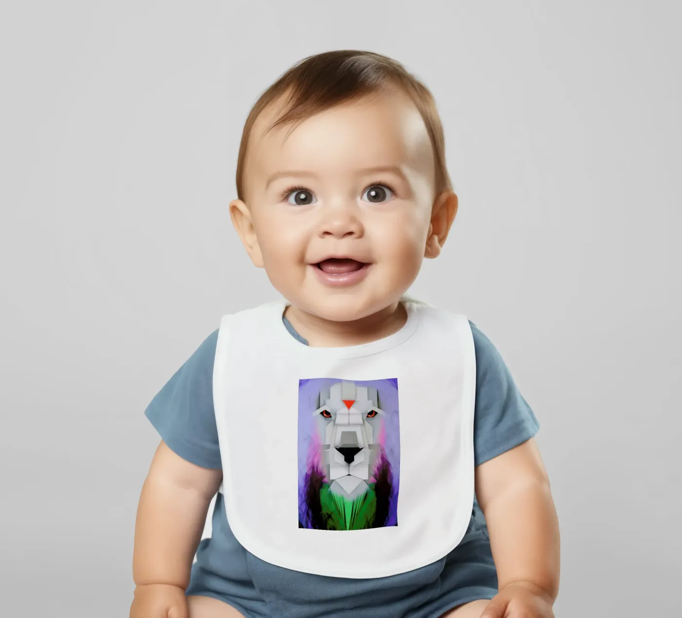 Lion Babylätzchen von Maks.M