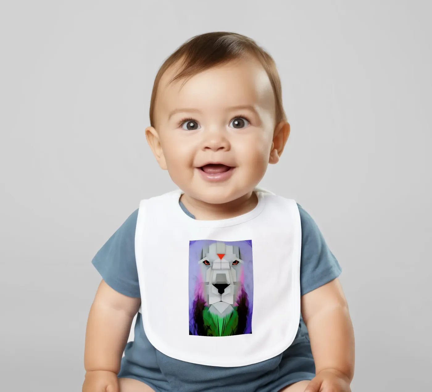 Lion Babylätzchen von Maks.M