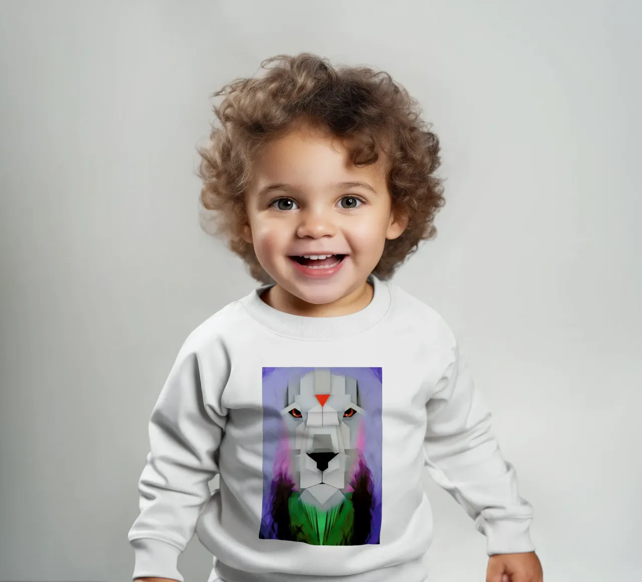 Lion felpa neonato da Maks.M