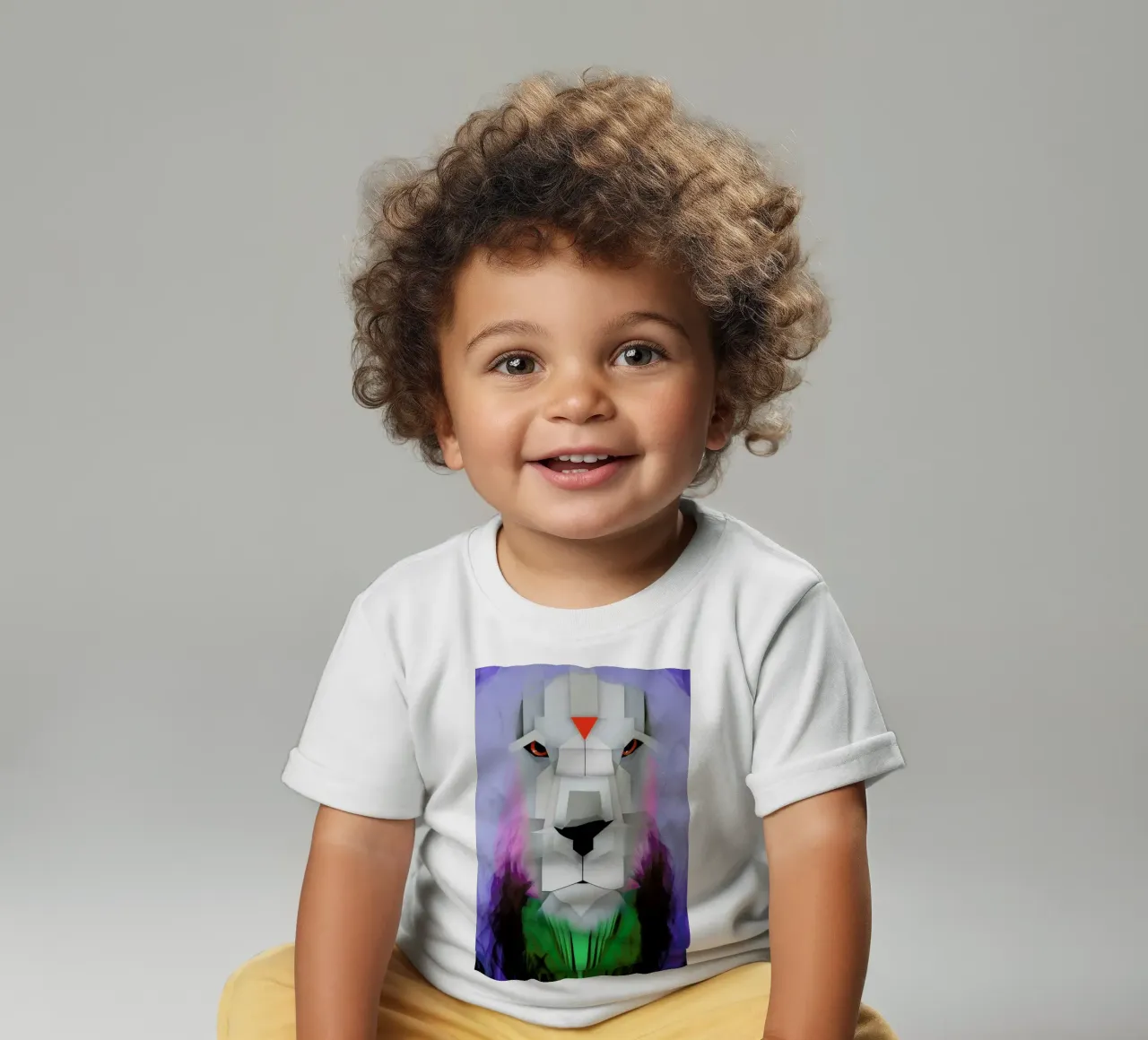 Lion baby t-shirt by Maks.M