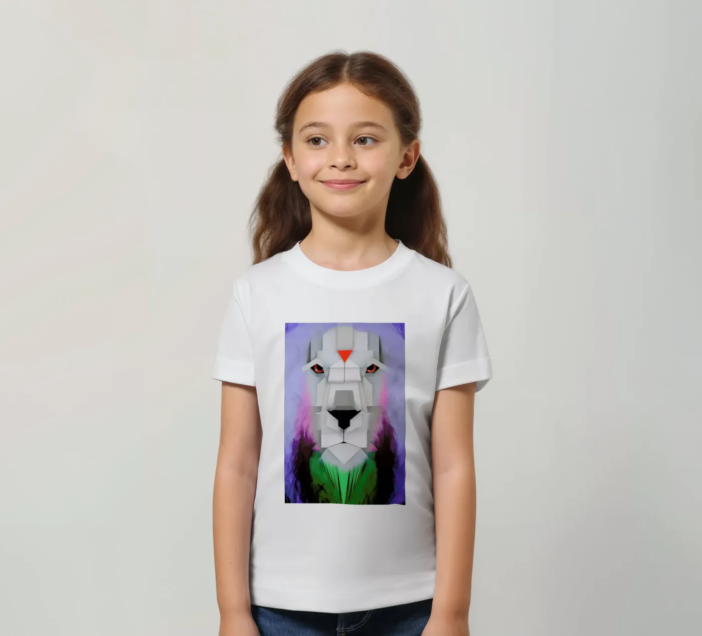Lion t-shirt bambini da Maks.M