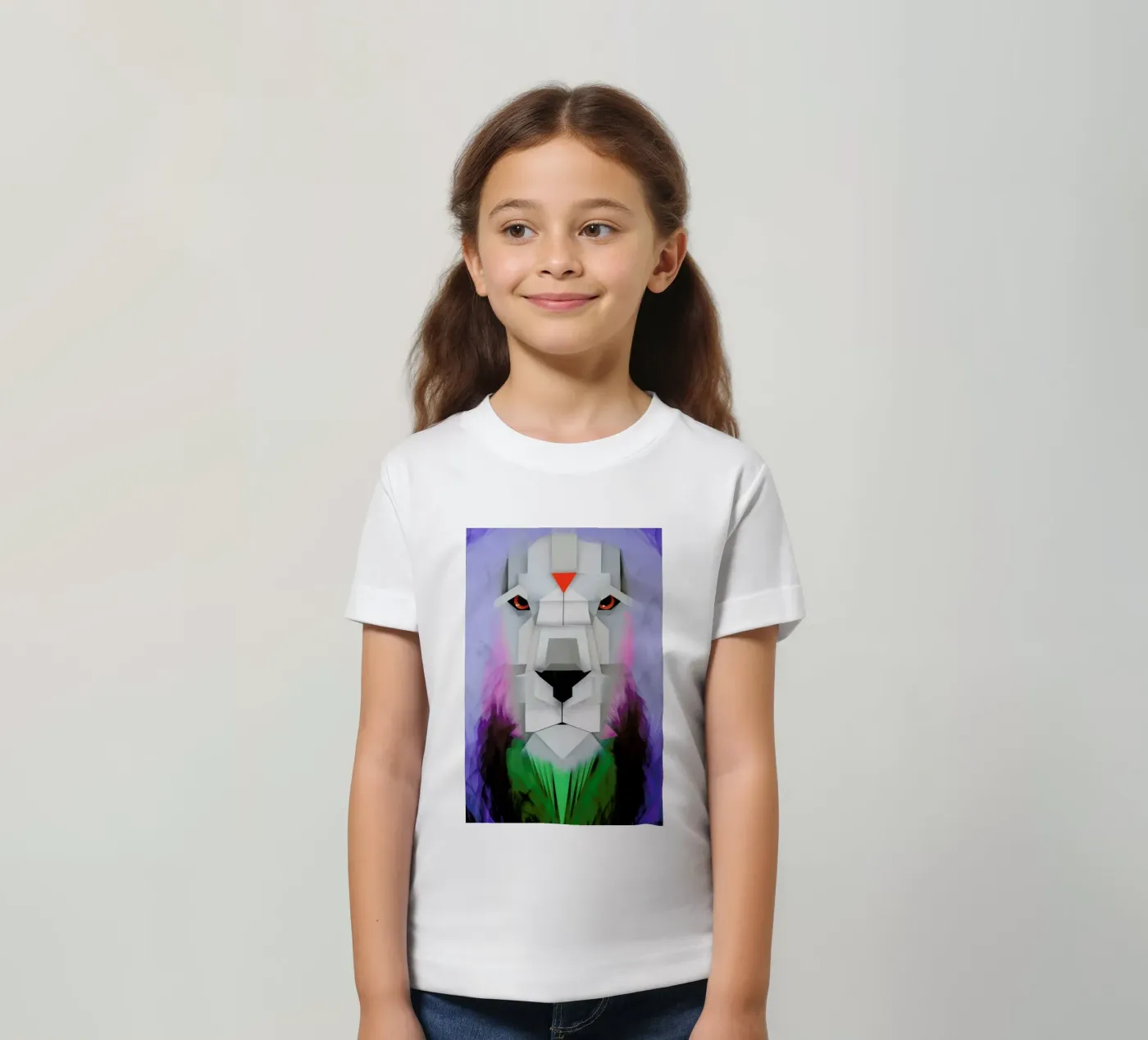 Lion t-shirt bambini da Maks.M