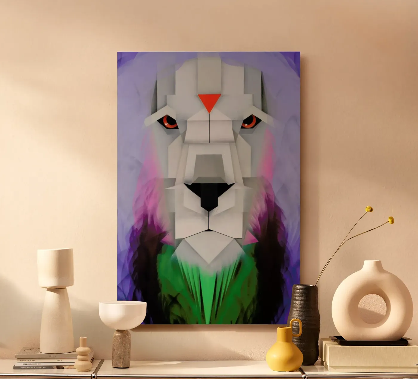 Lion alluminio dibond da Maks.M