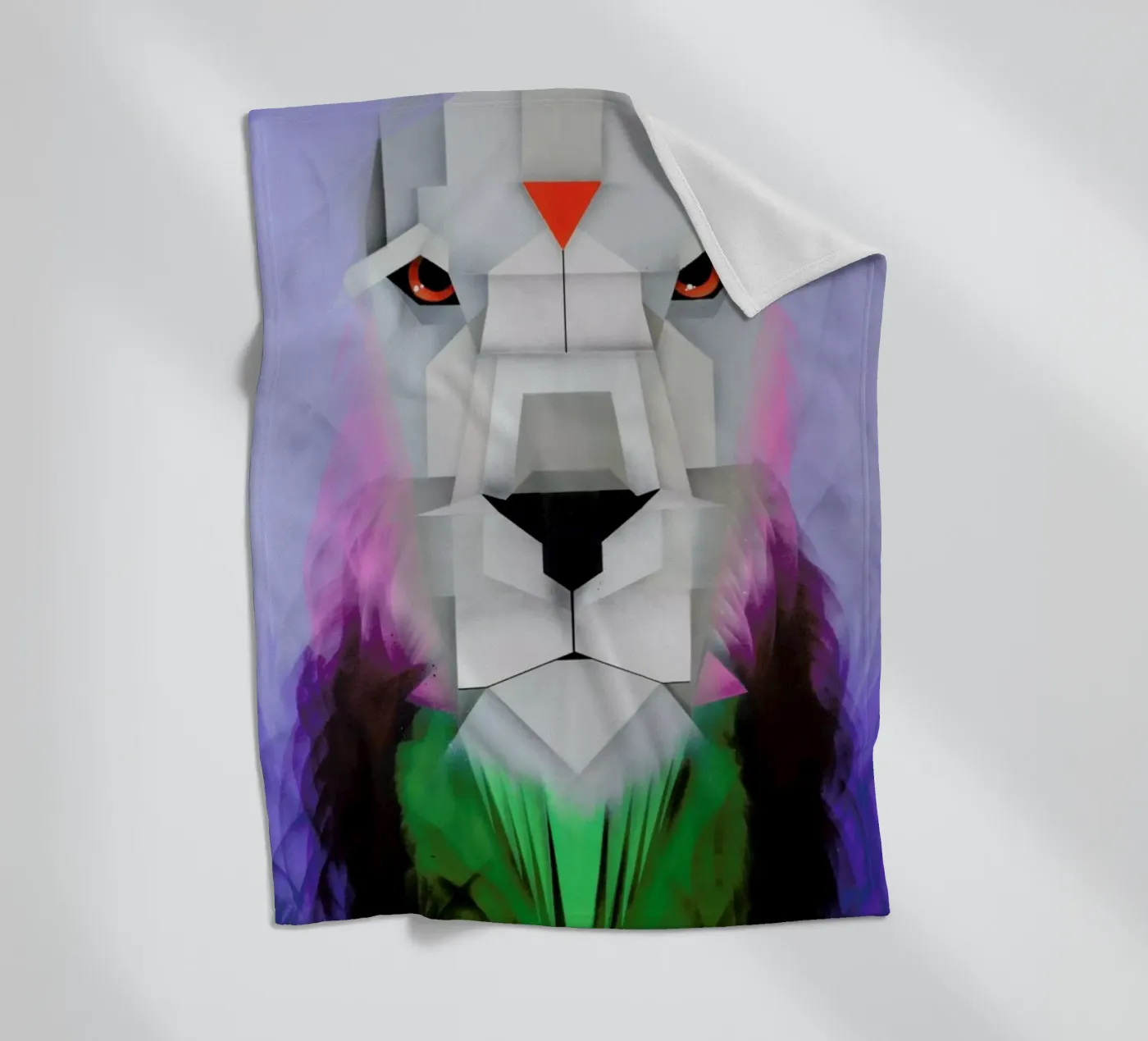 Lion fleecedeken van Maks.M