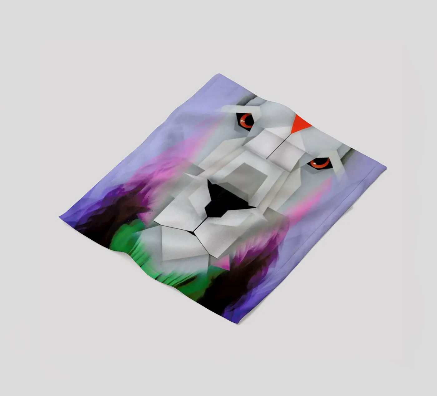 Lion fleecedeken van Maks.M