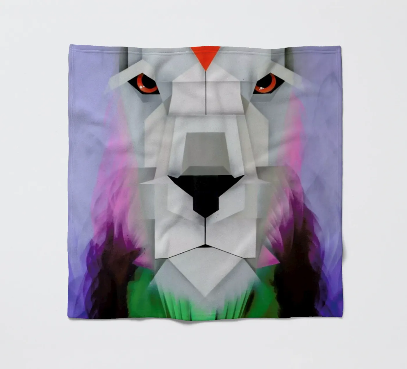 Lion fleecedeken van Maks.M