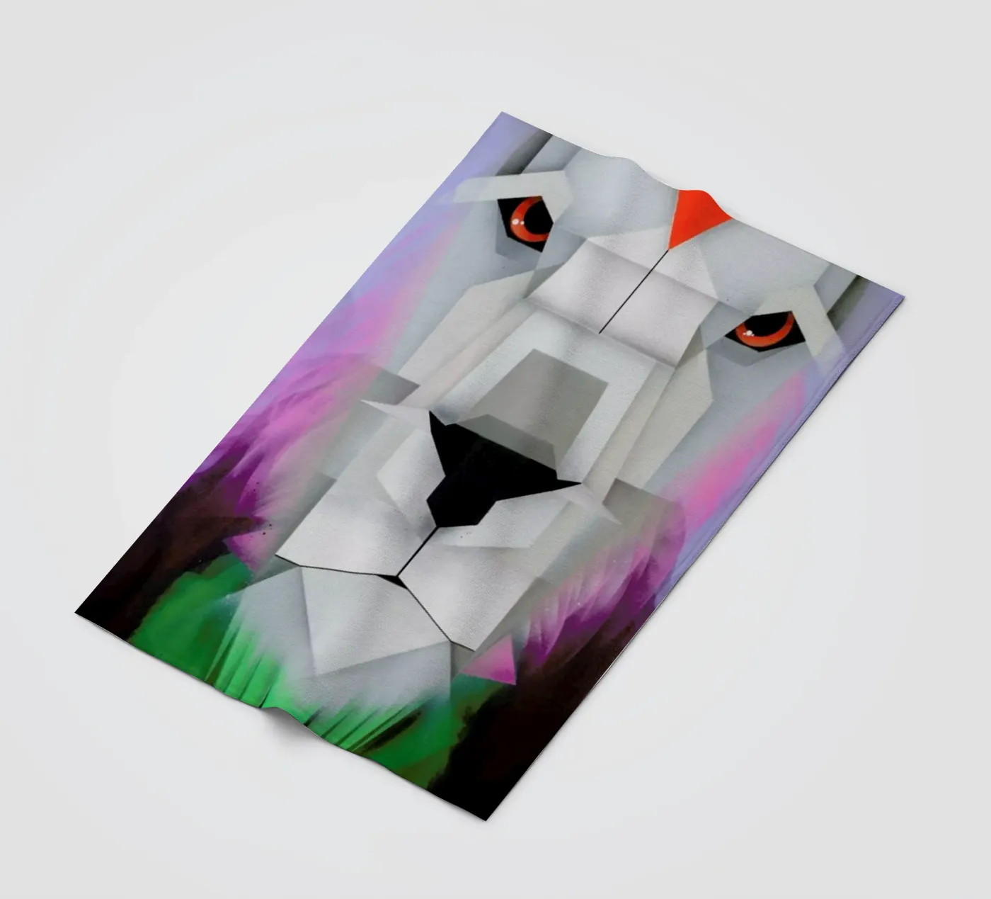 Lion fleecedeken van Maks.M