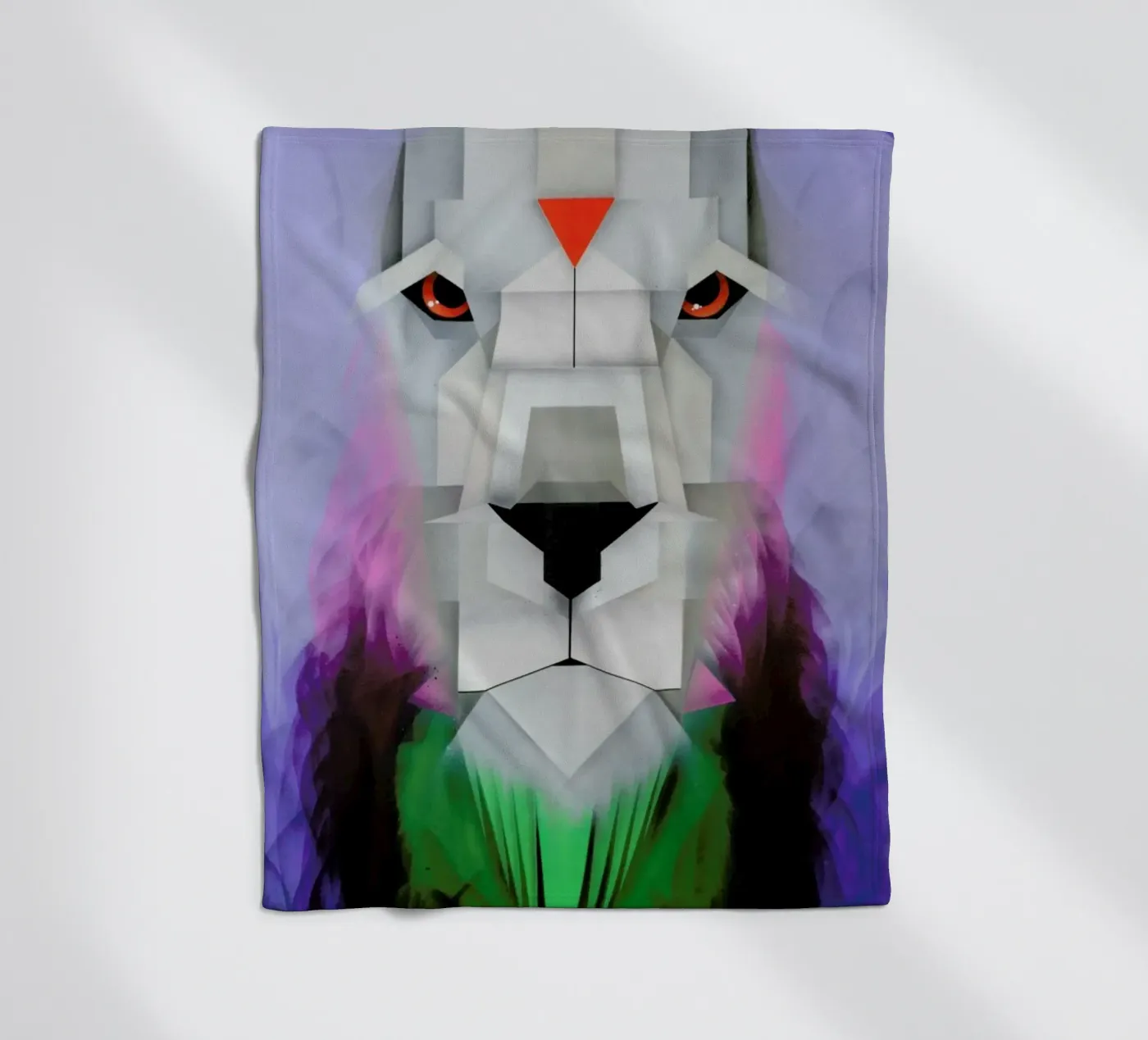 Lion fleecedeken van Maks.M