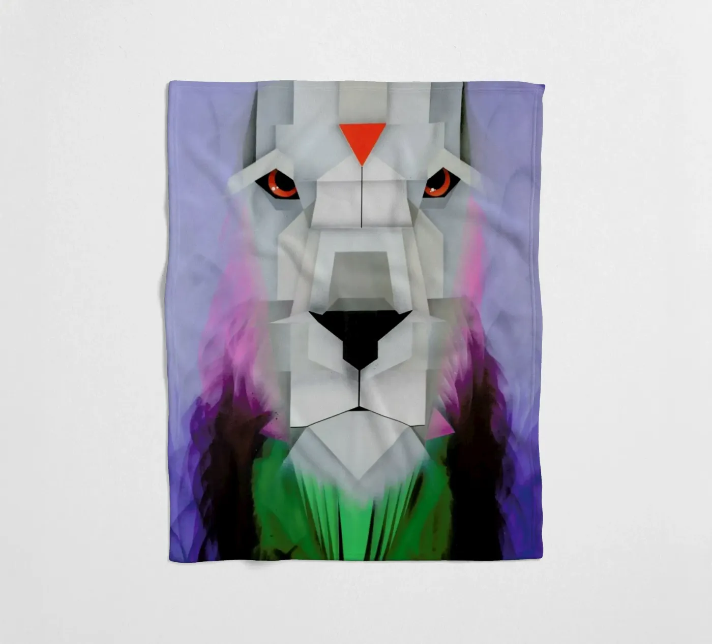 Lion fleecedeken van Maks.M