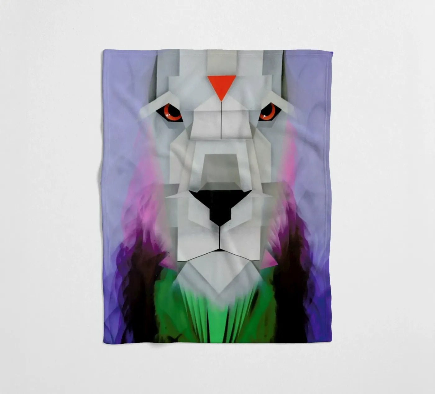 Lion fleecedeken van Maks.M