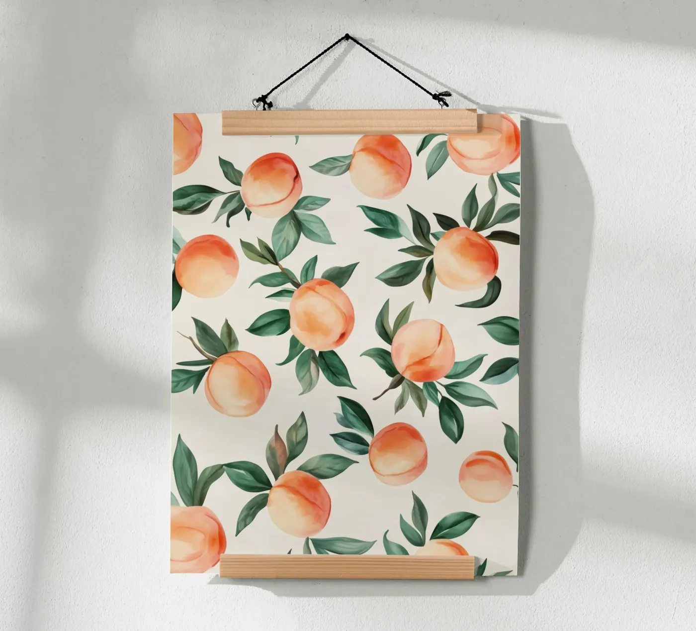 Peaches poster by IamHomeStudio