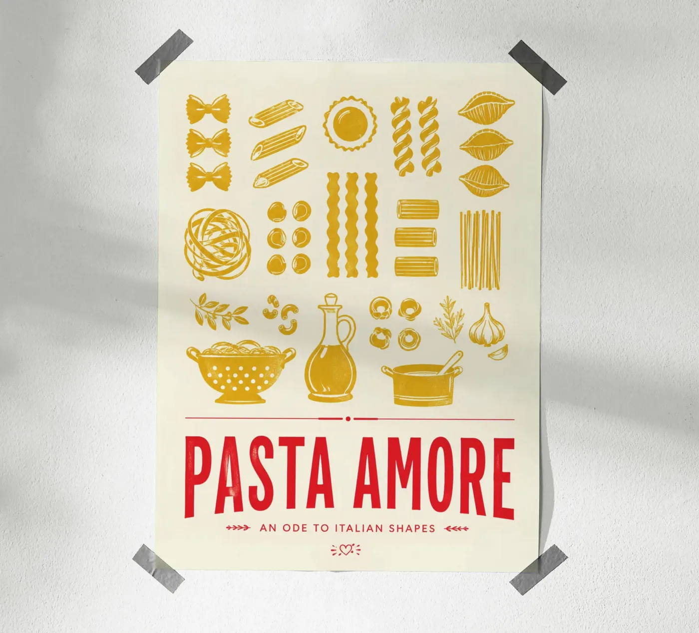 Pasta Amore poster da Tabletime