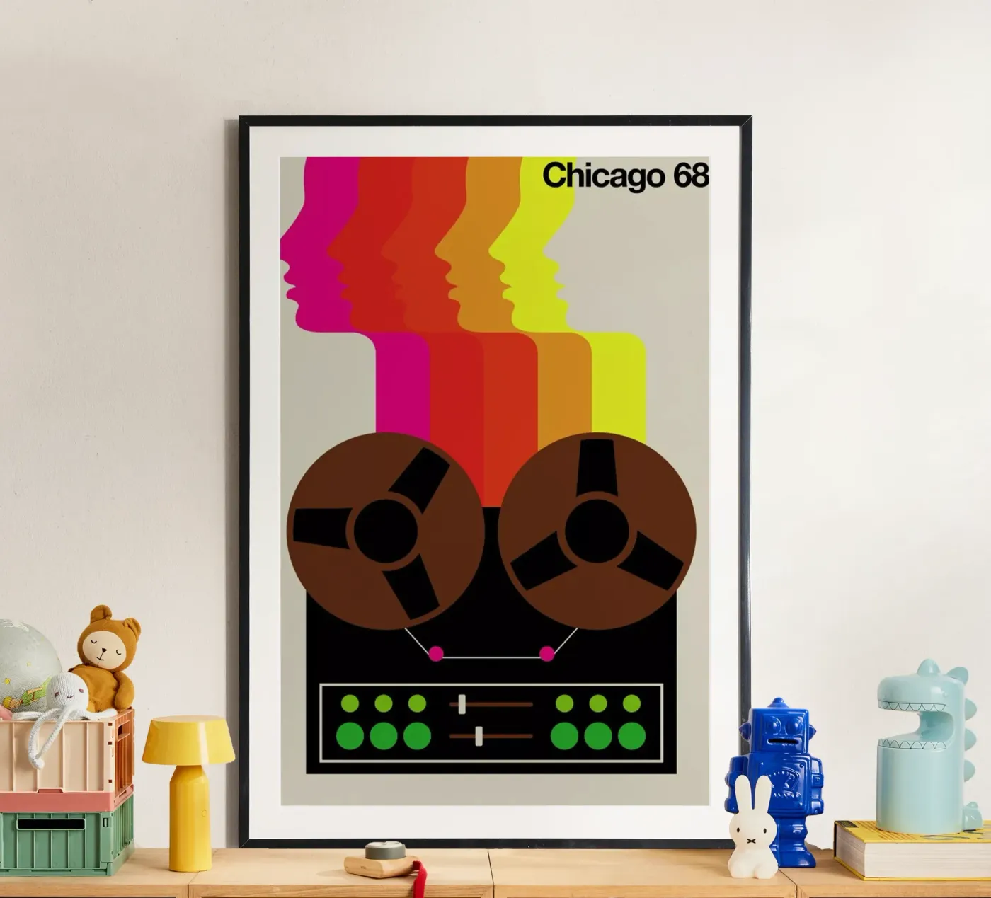 Chicago 68 poster da Bo Lundberg