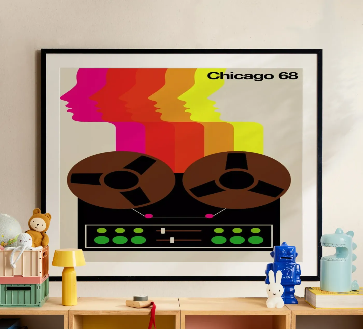 Chicago 68 poster da Bo Lundberg