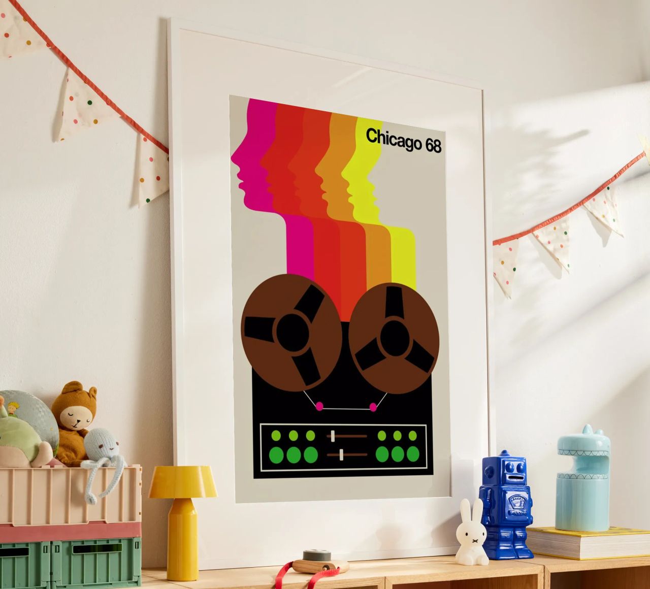 Chicago 68 Poster von Bo Lundberg