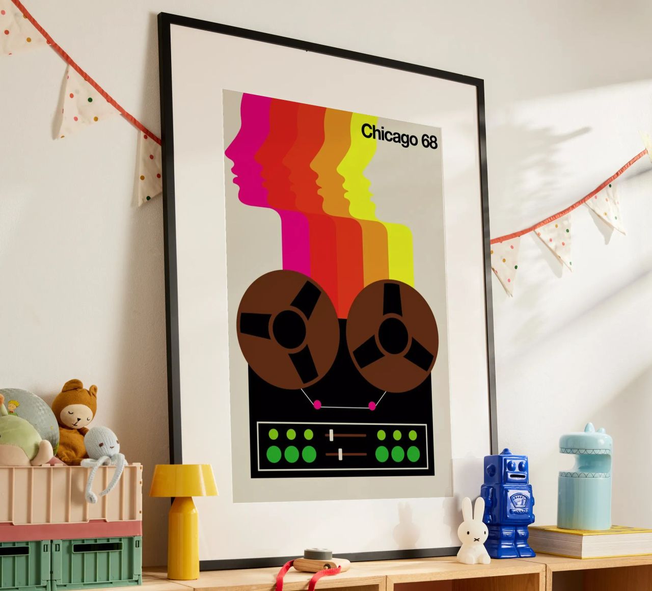Chicago 68 Poster von Bo Lundberg