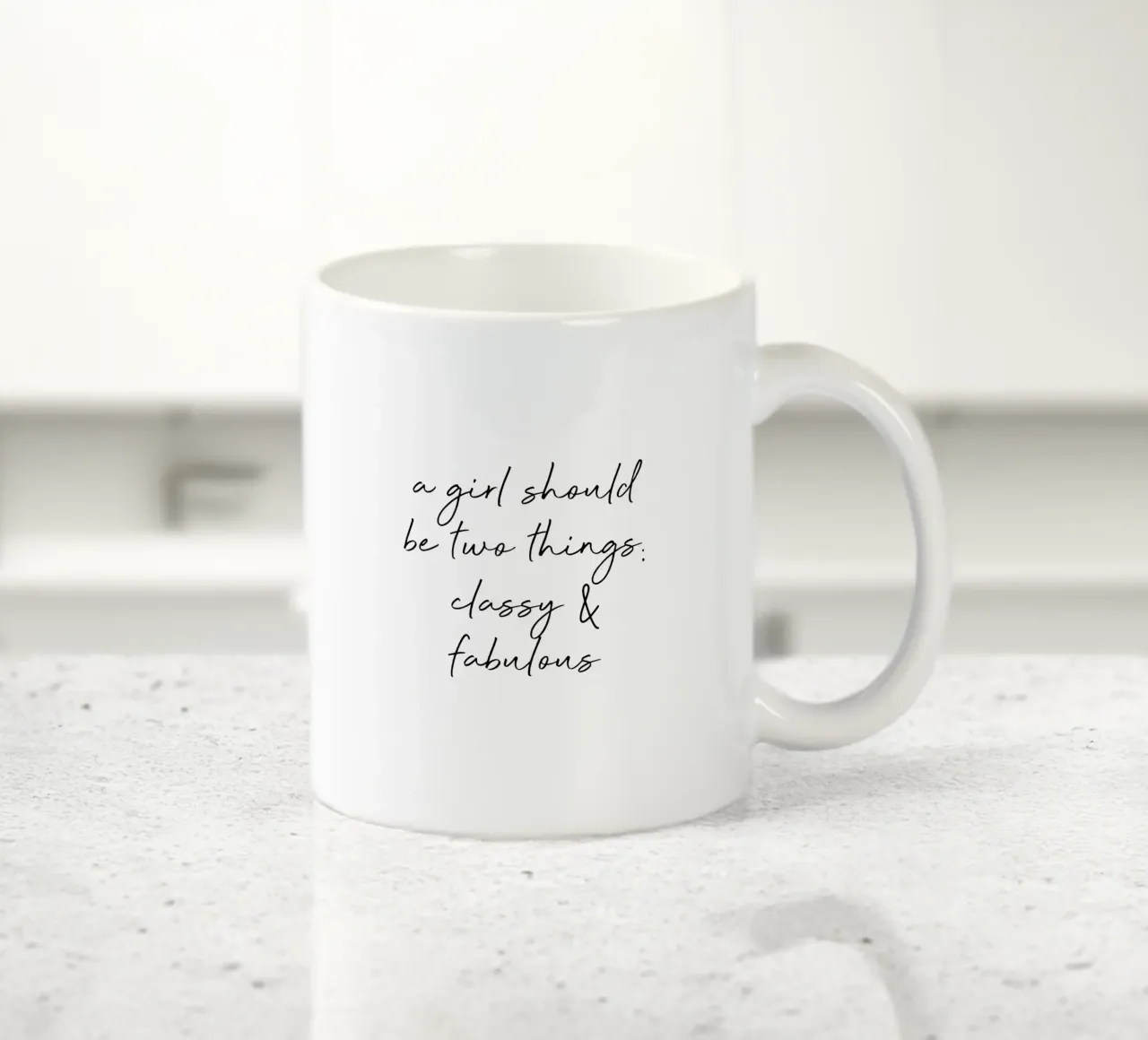 Citazione di classe e di stile tazza in ceramica da Orara Studio