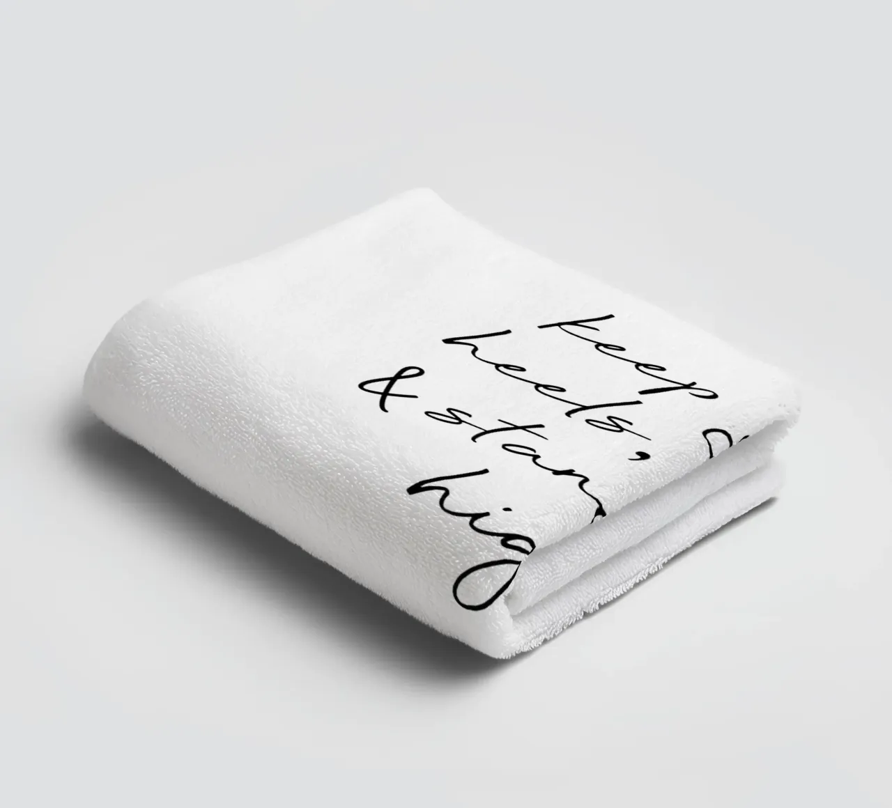 Kopf & Normen Zitat Handtuch von Orara Studio