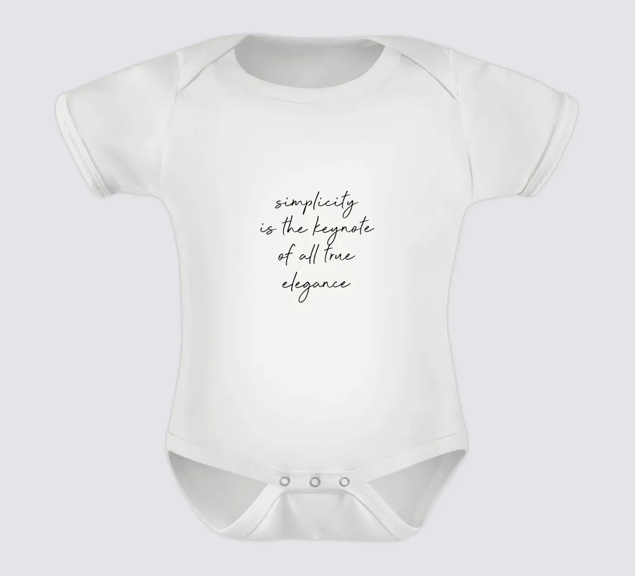 Simplicity Quote body bébé de Orara Studio