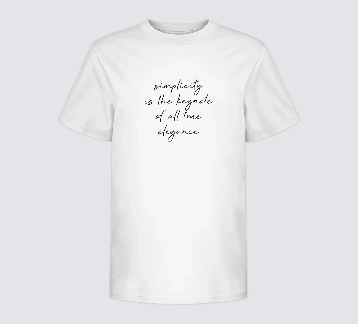 Einfachheit Zitat Kinder T-Shirt von Orara Studio