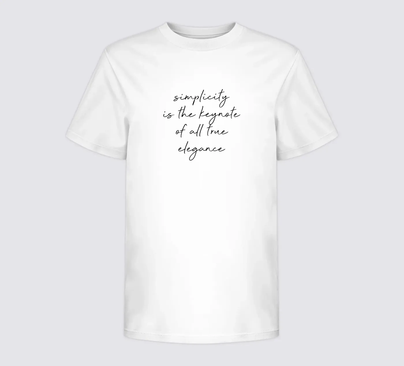 Einfachheit Zitat Kinder T-Shirt von Orara Studio