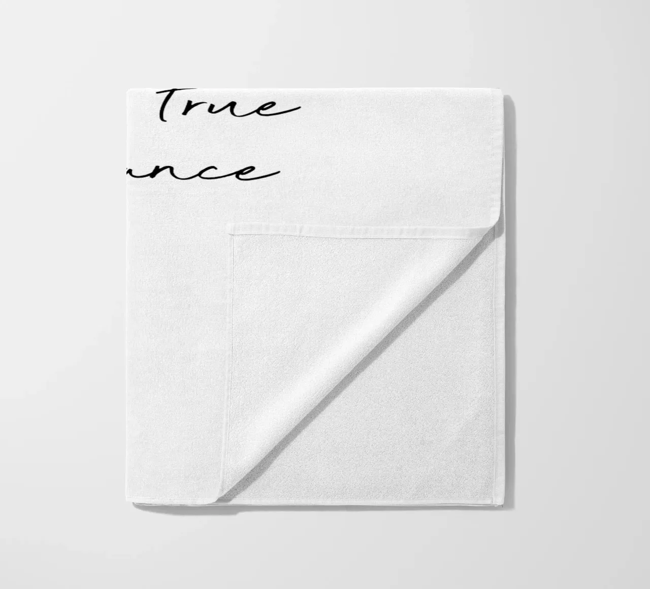Simplicity Quote beach towel by Orara Studio