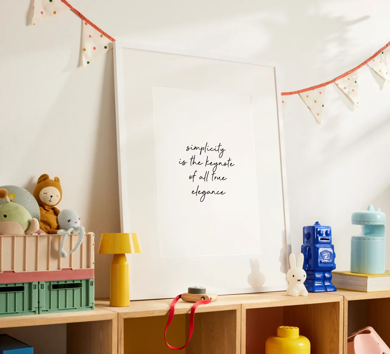 Simplicity Quote poster by Orara Studio