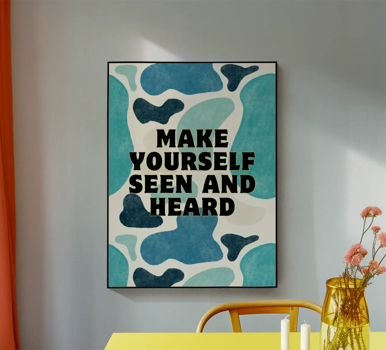 Farsi vedere e sentire plexiglass da inspirational quote