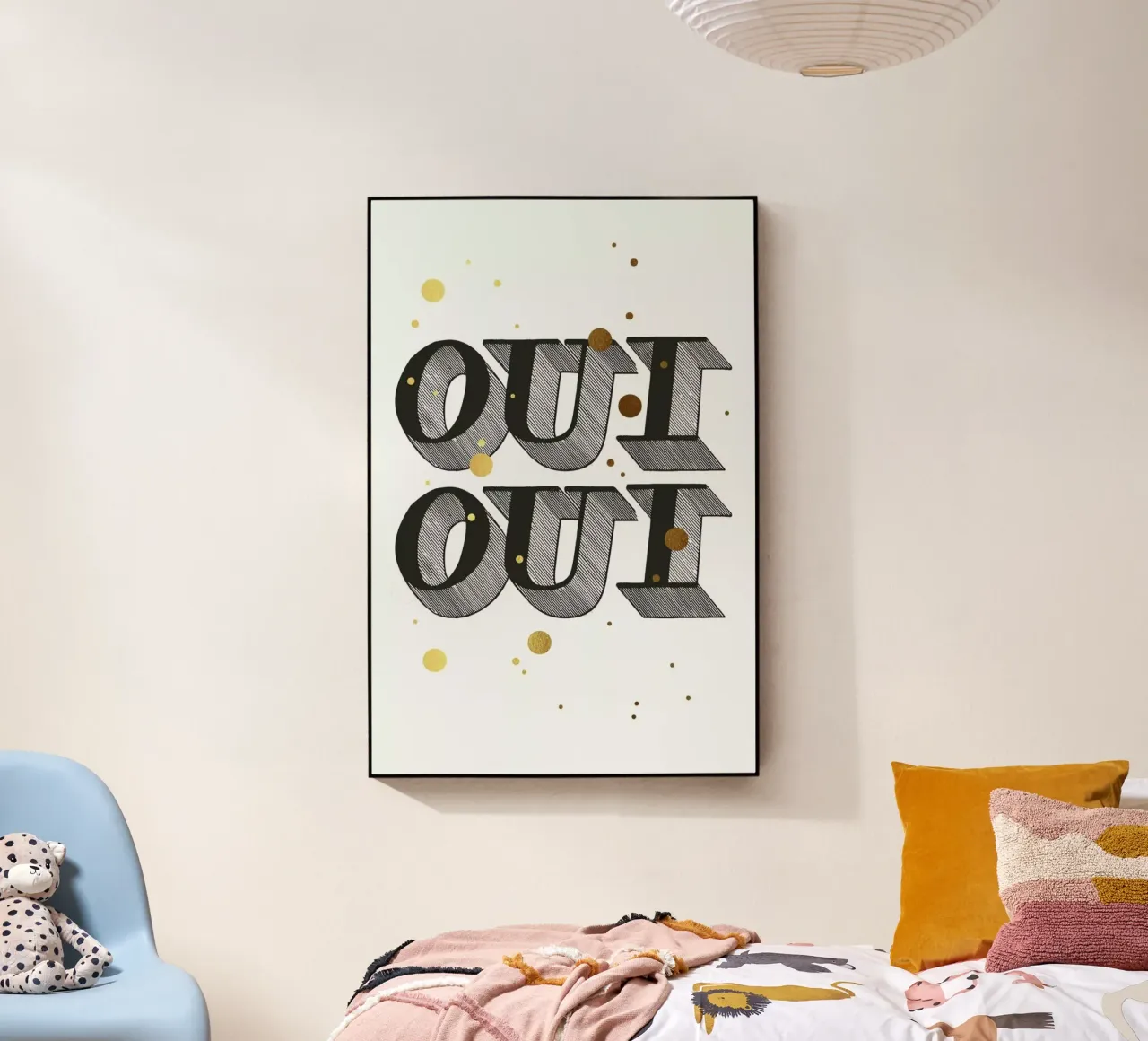 Oui Oui acrylic glass by typealive