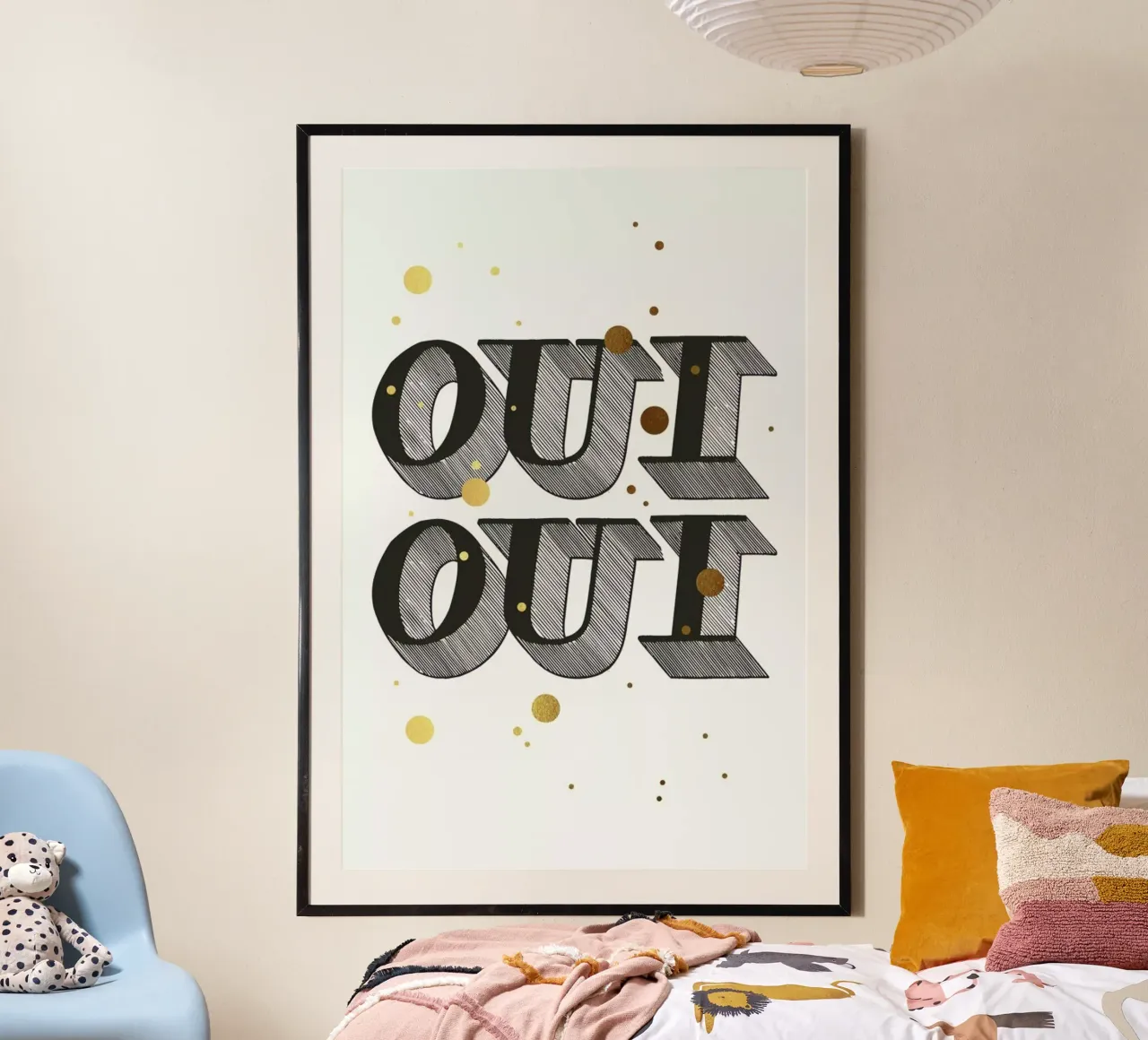 Oui Oui poster de typealive