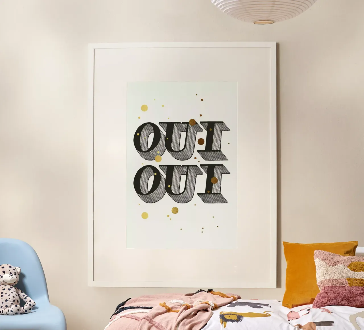 Oui Oui poster de typealive