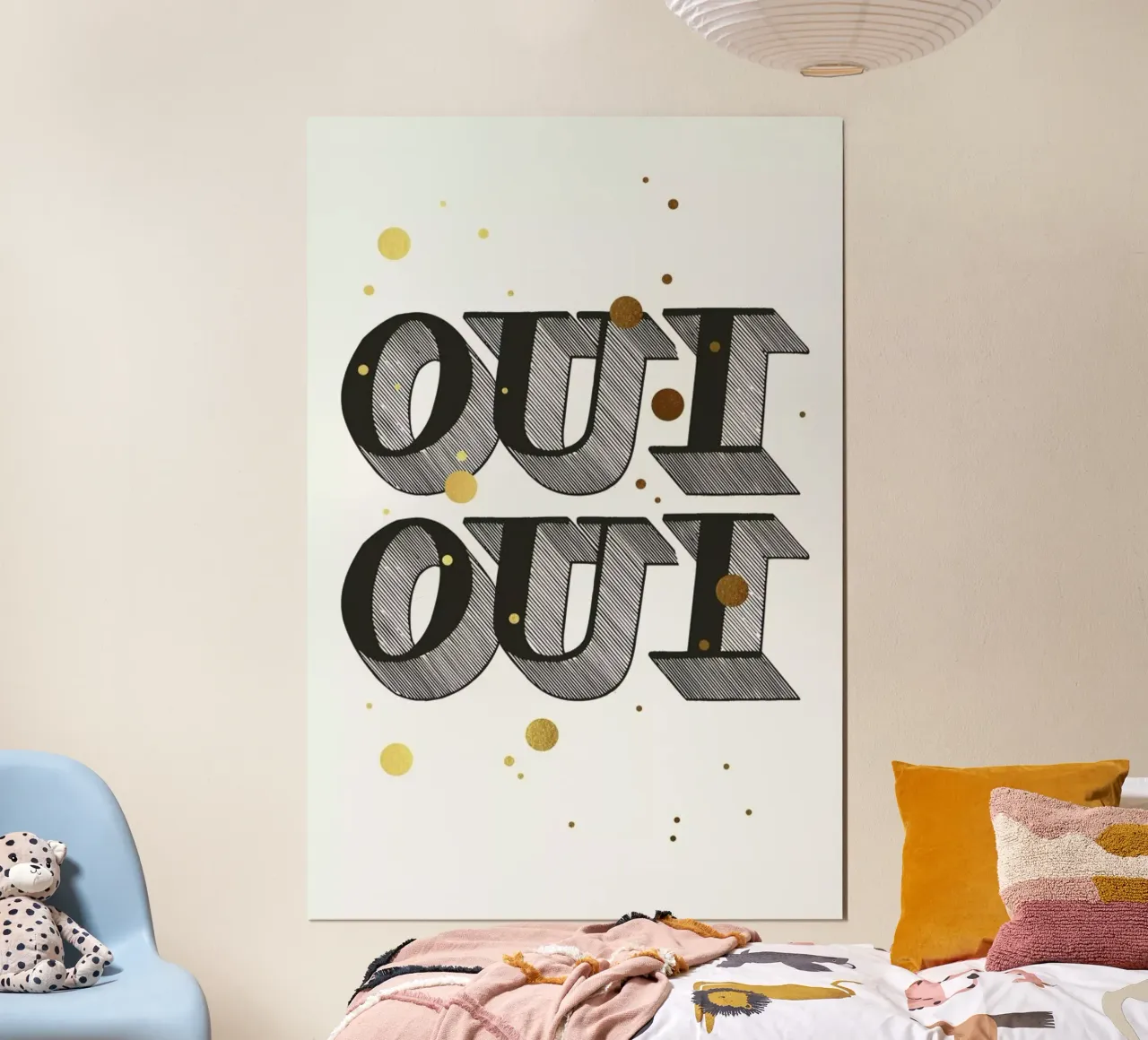 Oui Oui poster de typealive