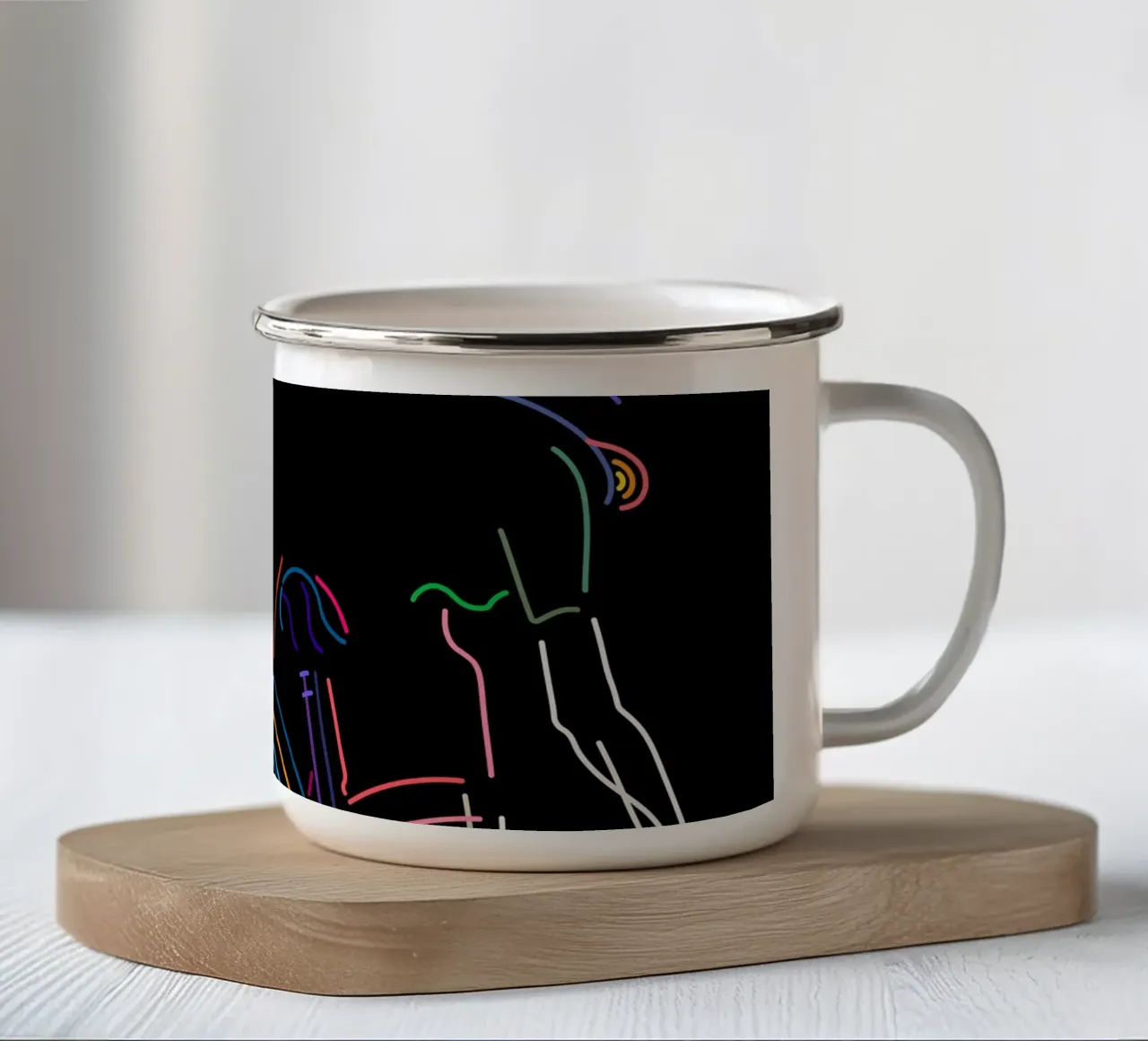 Graveland tazza in smalto da The Cyclist