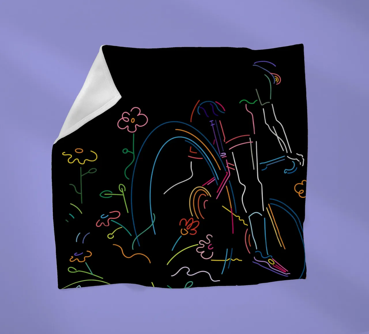 Graveland fleece blanket by The Cyclist