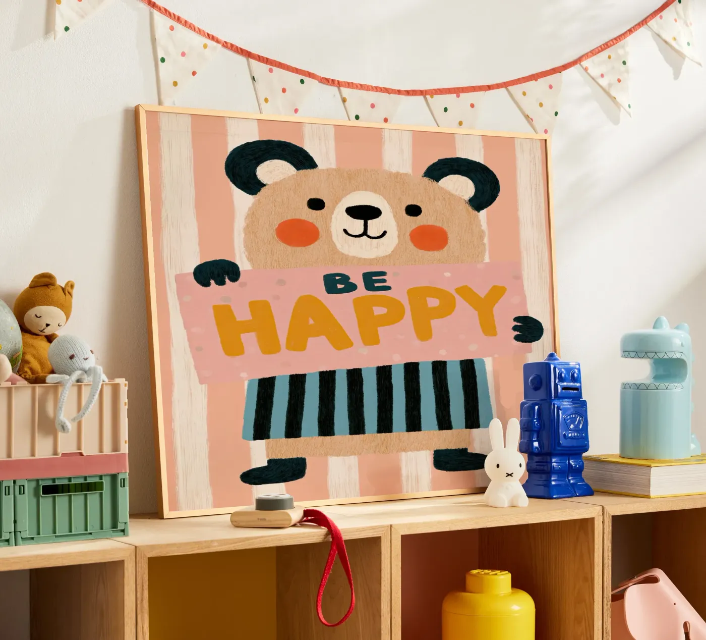 Be Happy Bear poster da Aimee