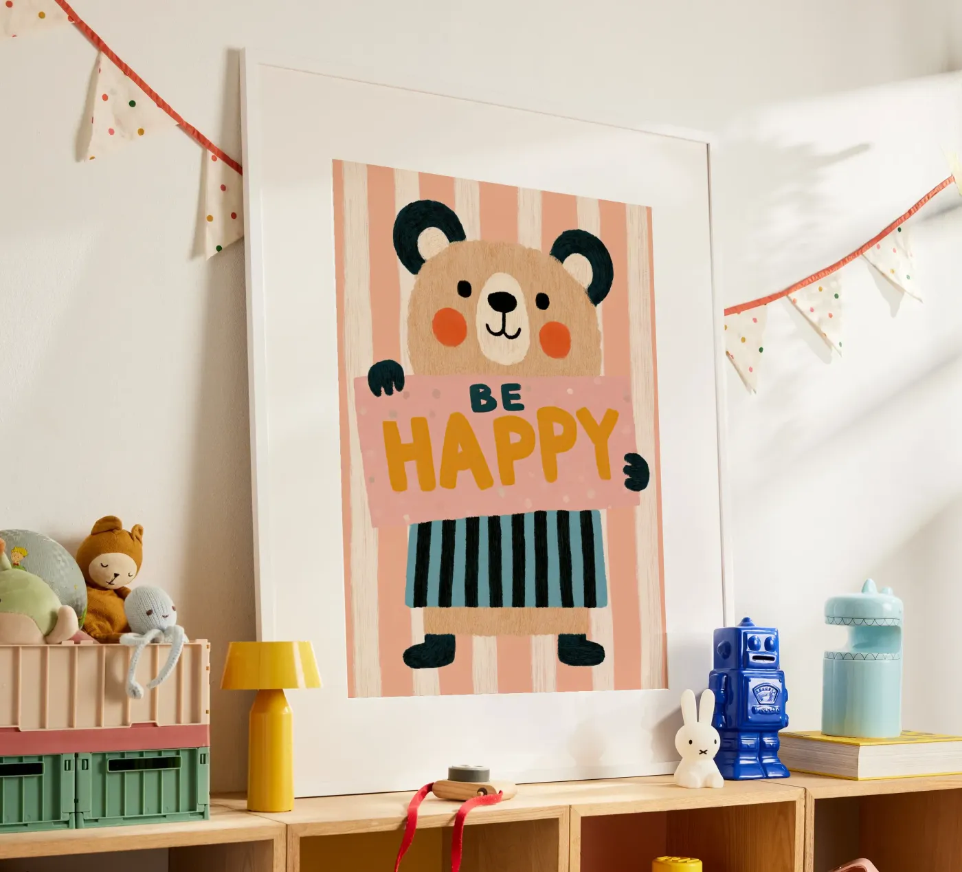 Be Happy Bear poster da Aimee
