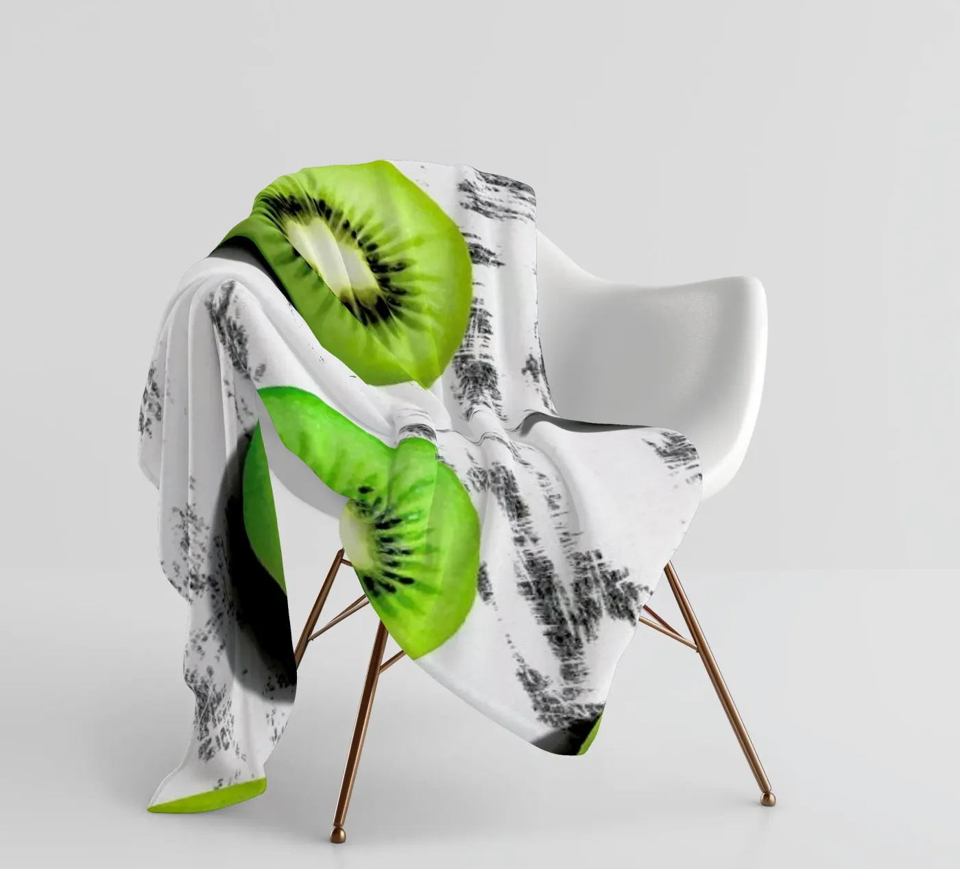 Fruit 3 Fleecedecke von STUDIO LEEMO