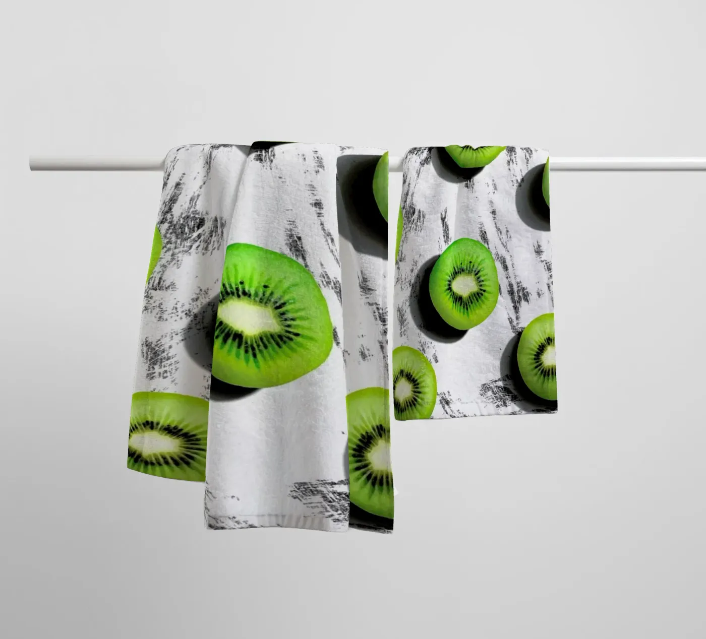 Fruit 3 badhanddoek van STUDIO LEEMO