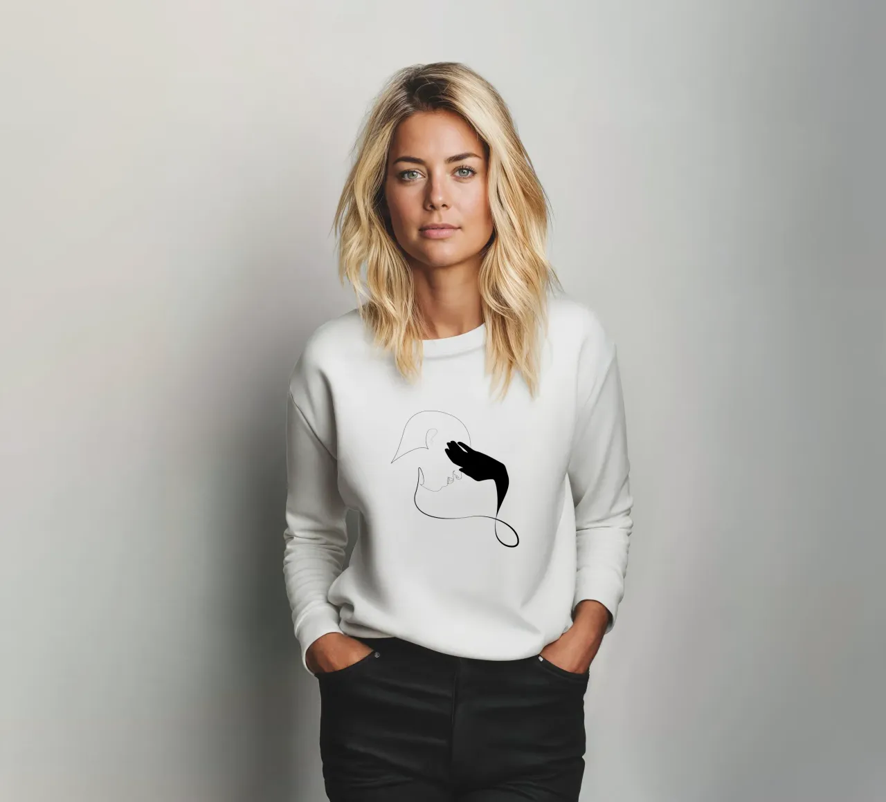 Hideout sweatshirt van Addillum