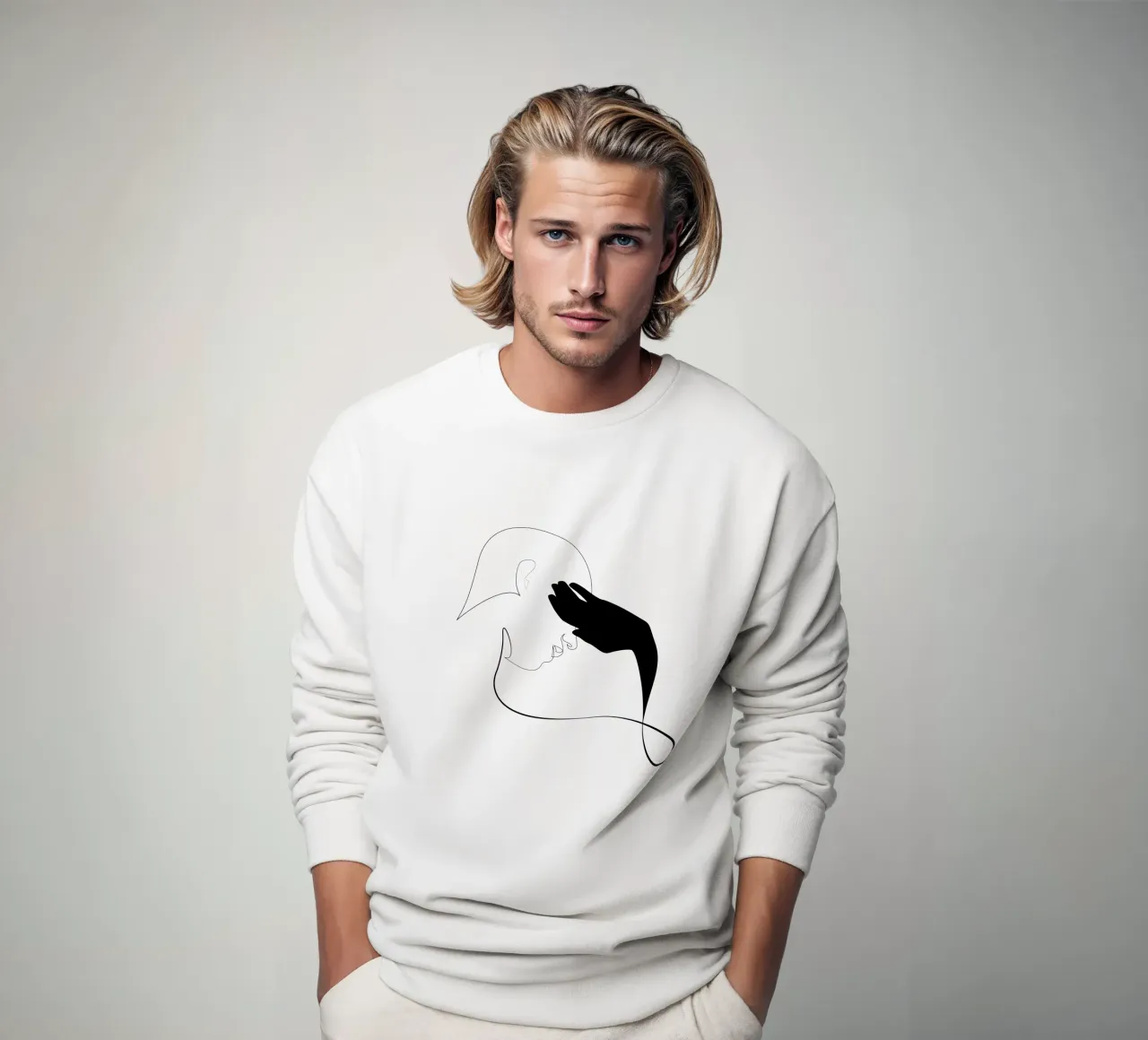 Hideout sweatshirt van Addillum