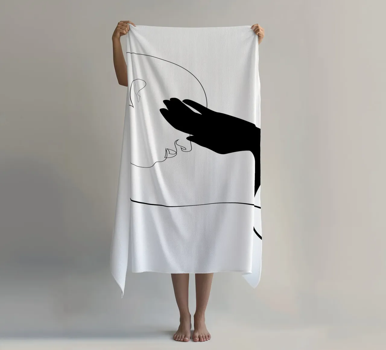 Hideout beach towel by Addillum