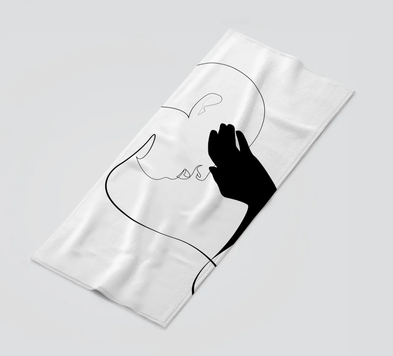 Hideout beach towel by Addillum