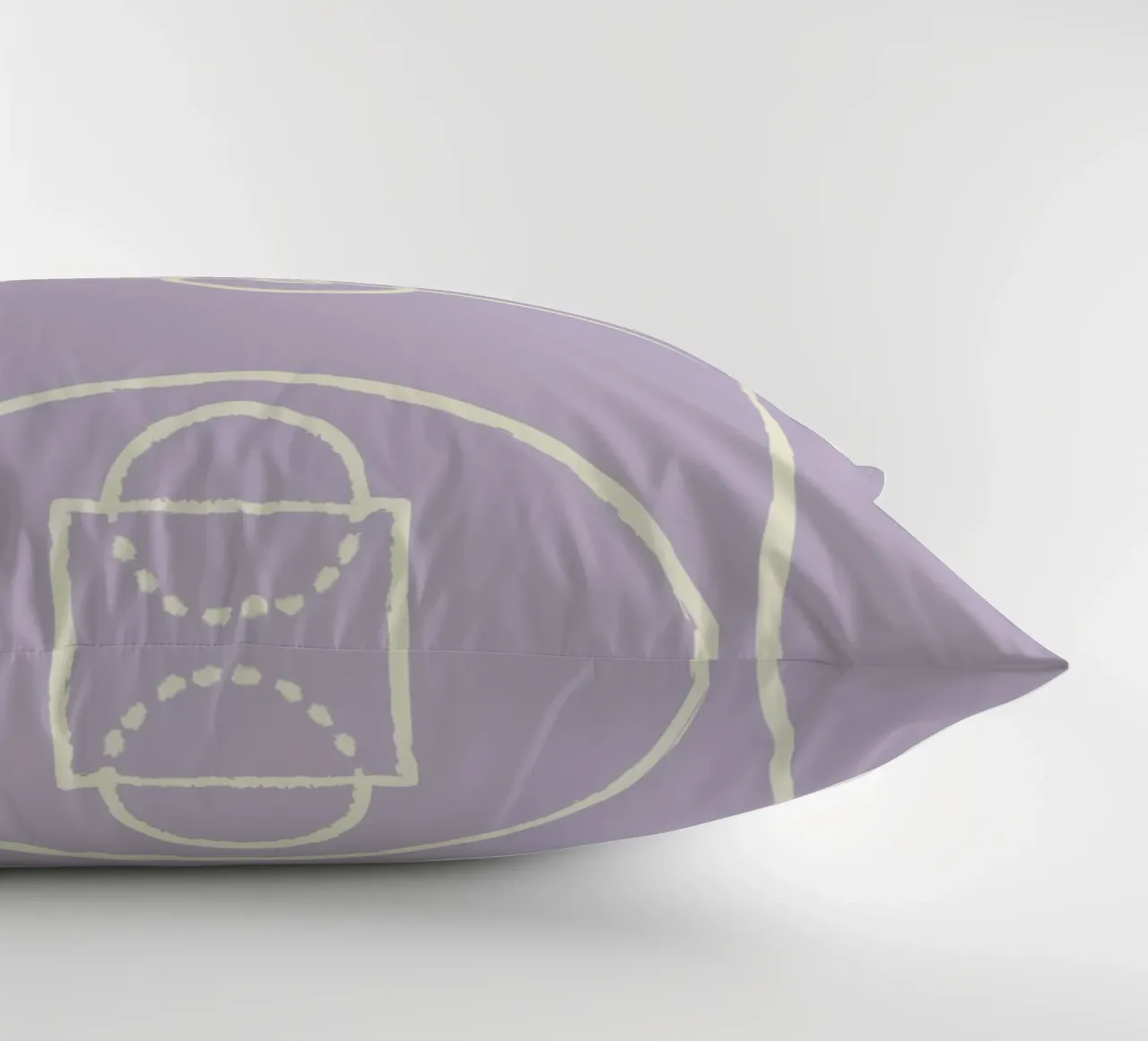 Boho Retro Sports 7 Basketball Zone 3 cuscino da Boho Print Collection