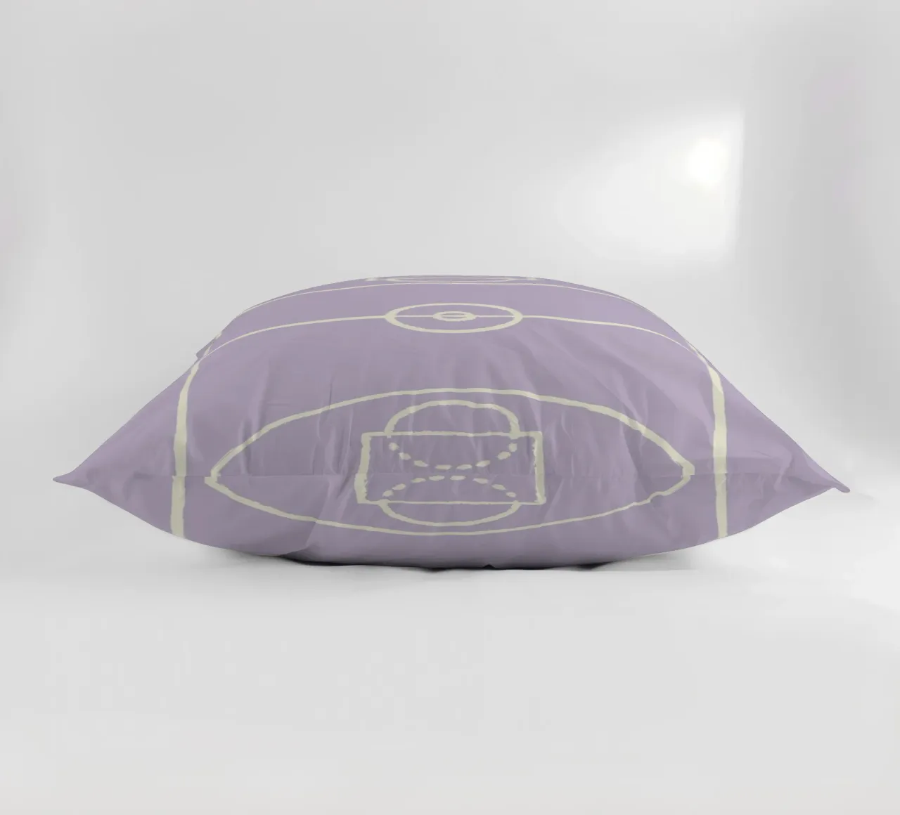 Boho Retro Sports 7 Basketball Zone 3 cuscino da Boho Print Collection