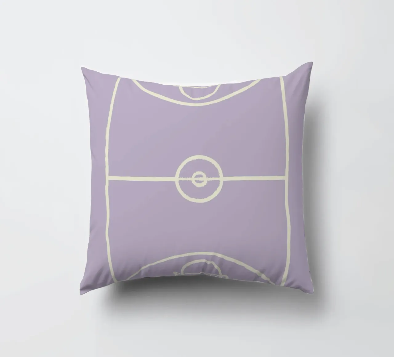 Boho Retro Sports 7 Basketball Zone 3 cuscino da Boho Print Collection