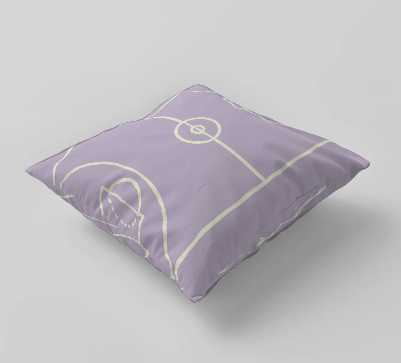Boho Retro Sports 7 Basketball Zone 3 cuscino da Boho Print Collection